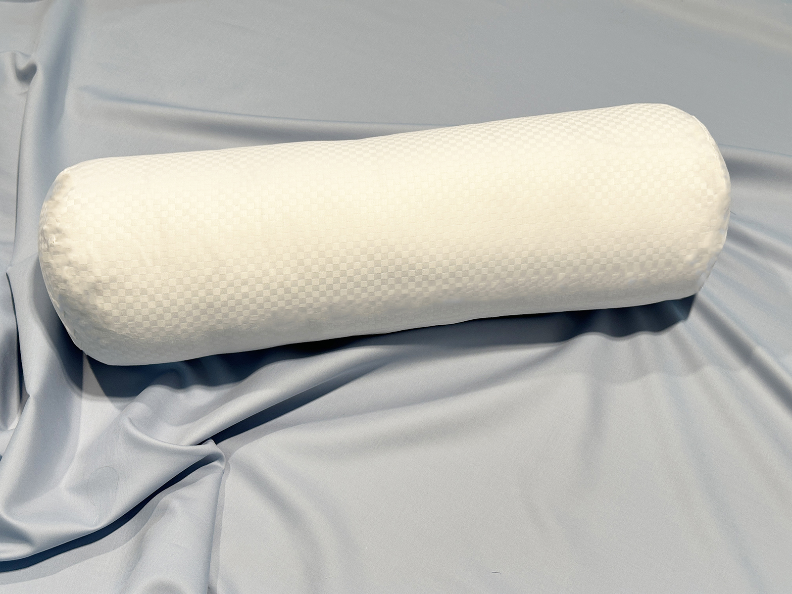 Pillow Case Premium Woven Cotton Sateen Chess White Roll Standart