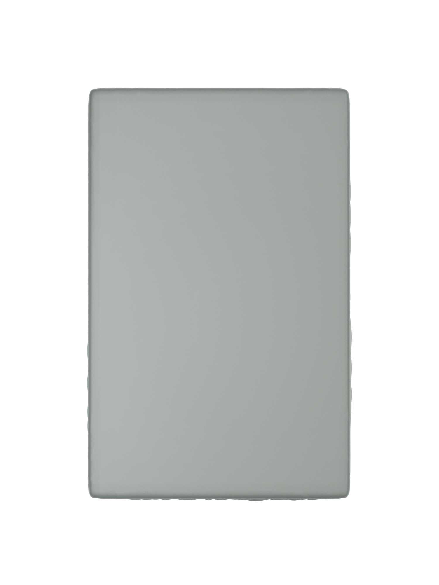 Fitted Sheet Royal Cotton Sateen Cloud Grey H-45