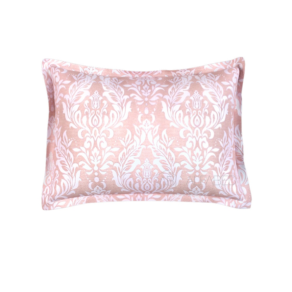 Pillow Case Royal Double Face Jacquard Modal Harem Peach 3/4