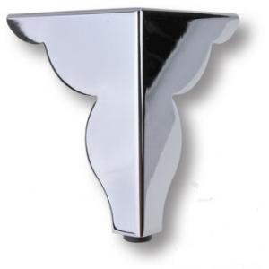 Picior colț modern crom H 12,8 cm