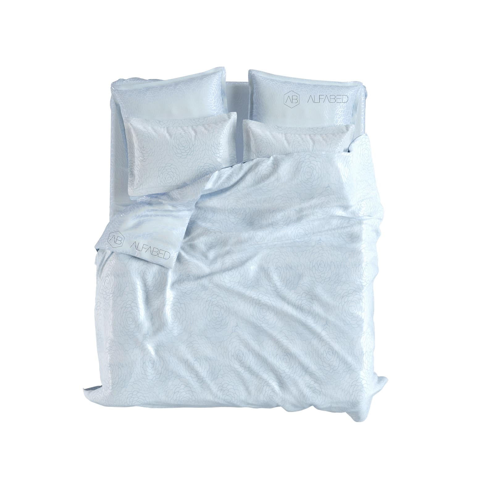 Set Lux Dublu Fata Jacquard Modal MiracleMint R
