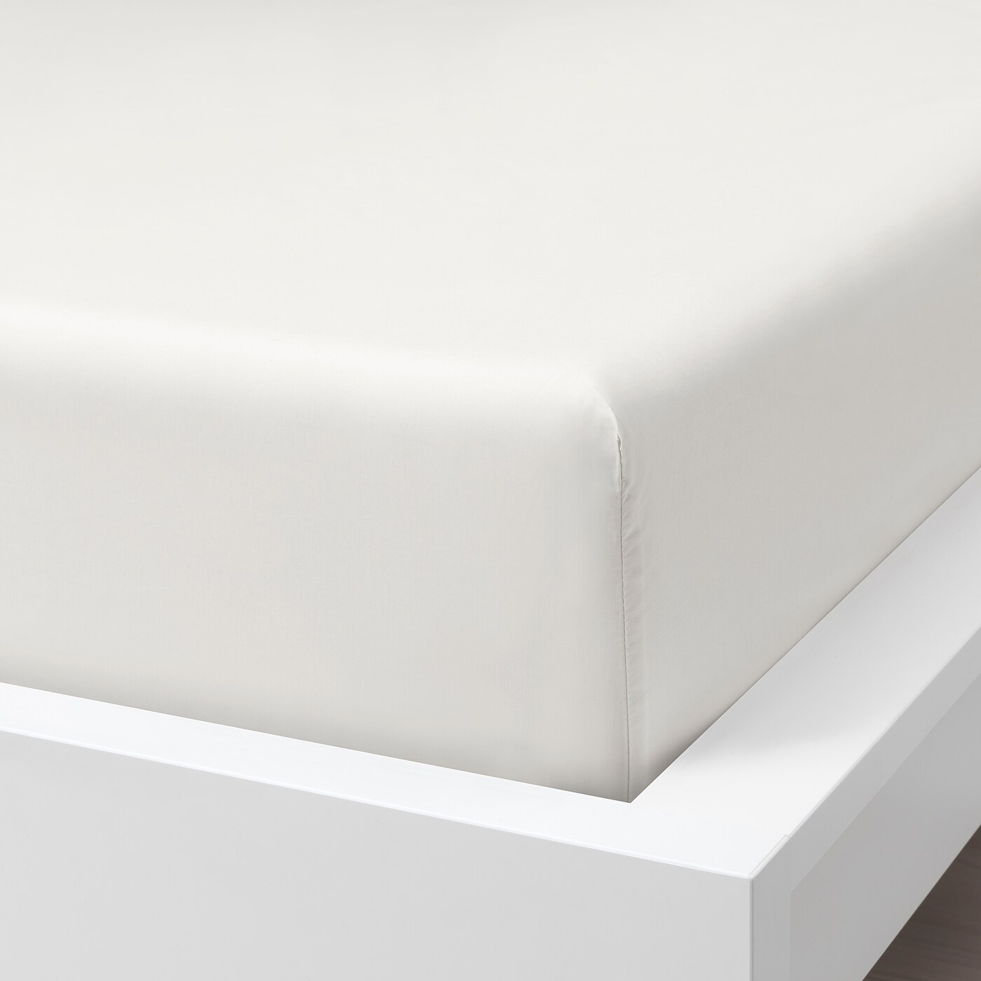 Чехол Luxury Cotton Extra Comfort White на резинке