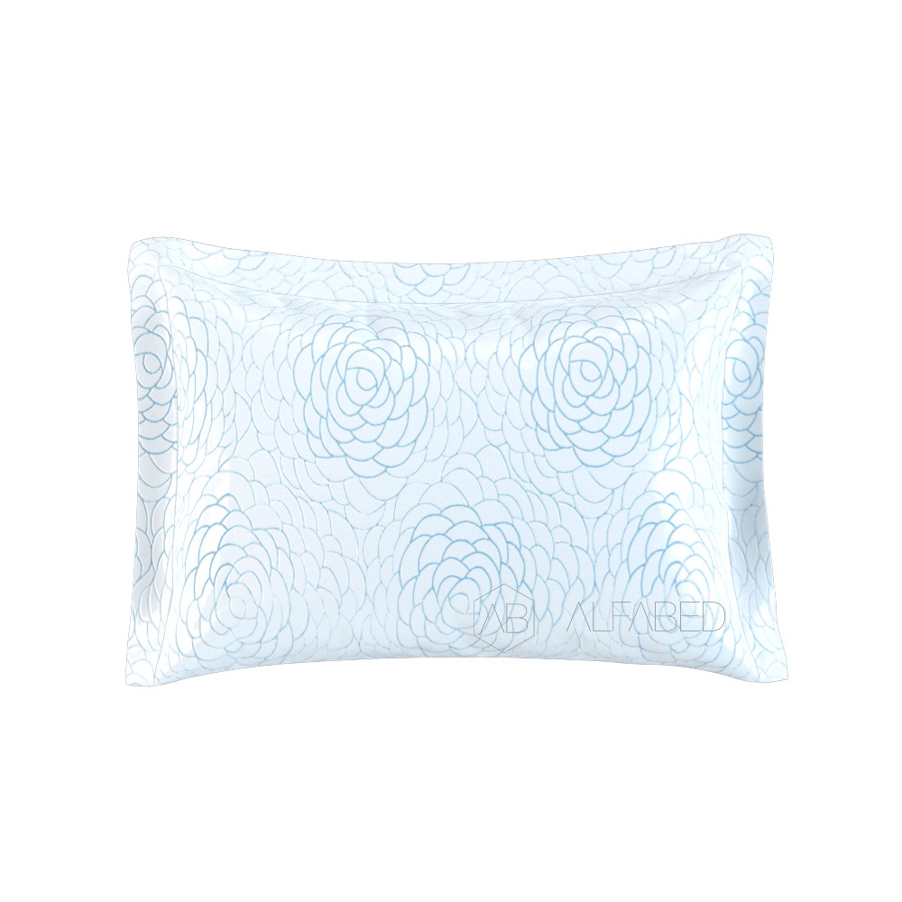 Fata de perna lux double face jacquard modal miracle mint r 5 3
