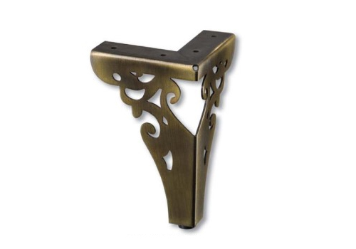 Picior Tracery vechi de bronz H 15 cm