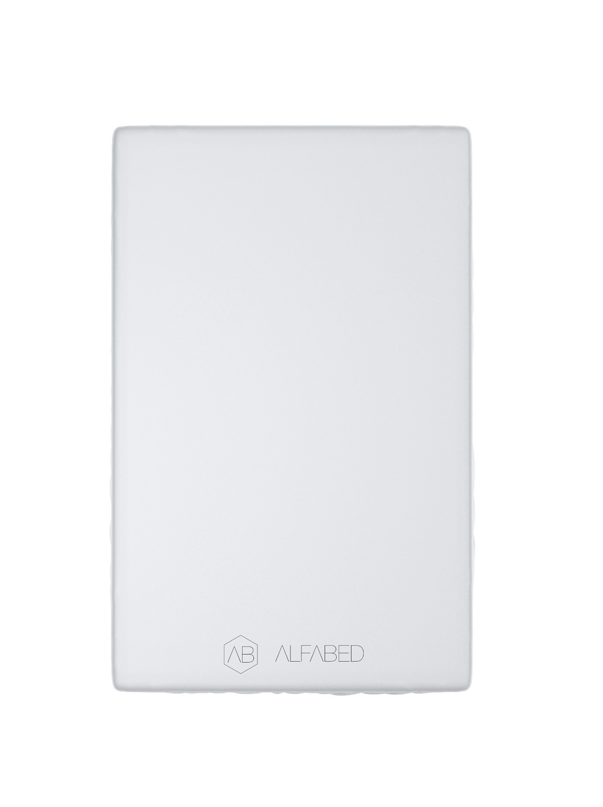 Fitted Sheet Premium Cotton Sateen White H-20