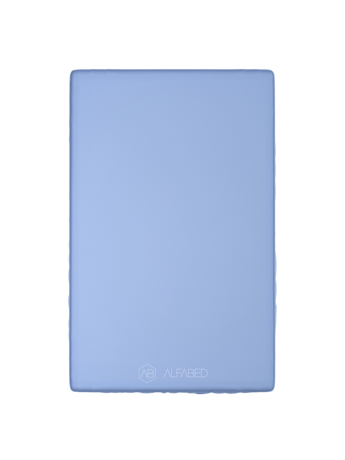 Fitted Sheet Royal Cotton Sateen Bright Blue H-25