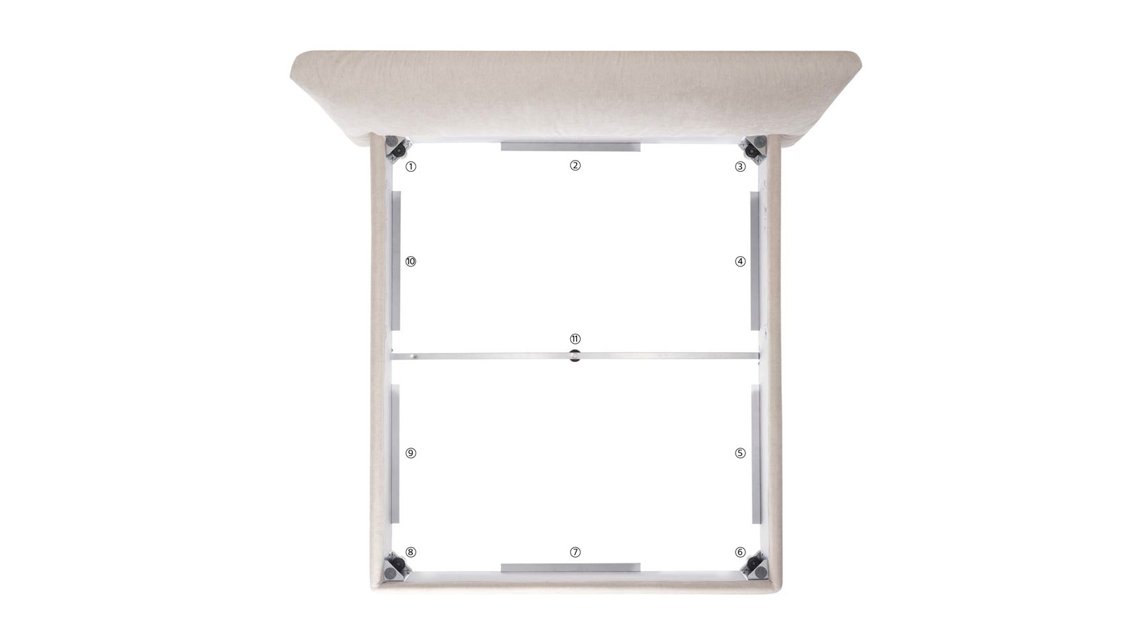 Patul alfabed city limited edition provence birds cu mecanism de ridicare20