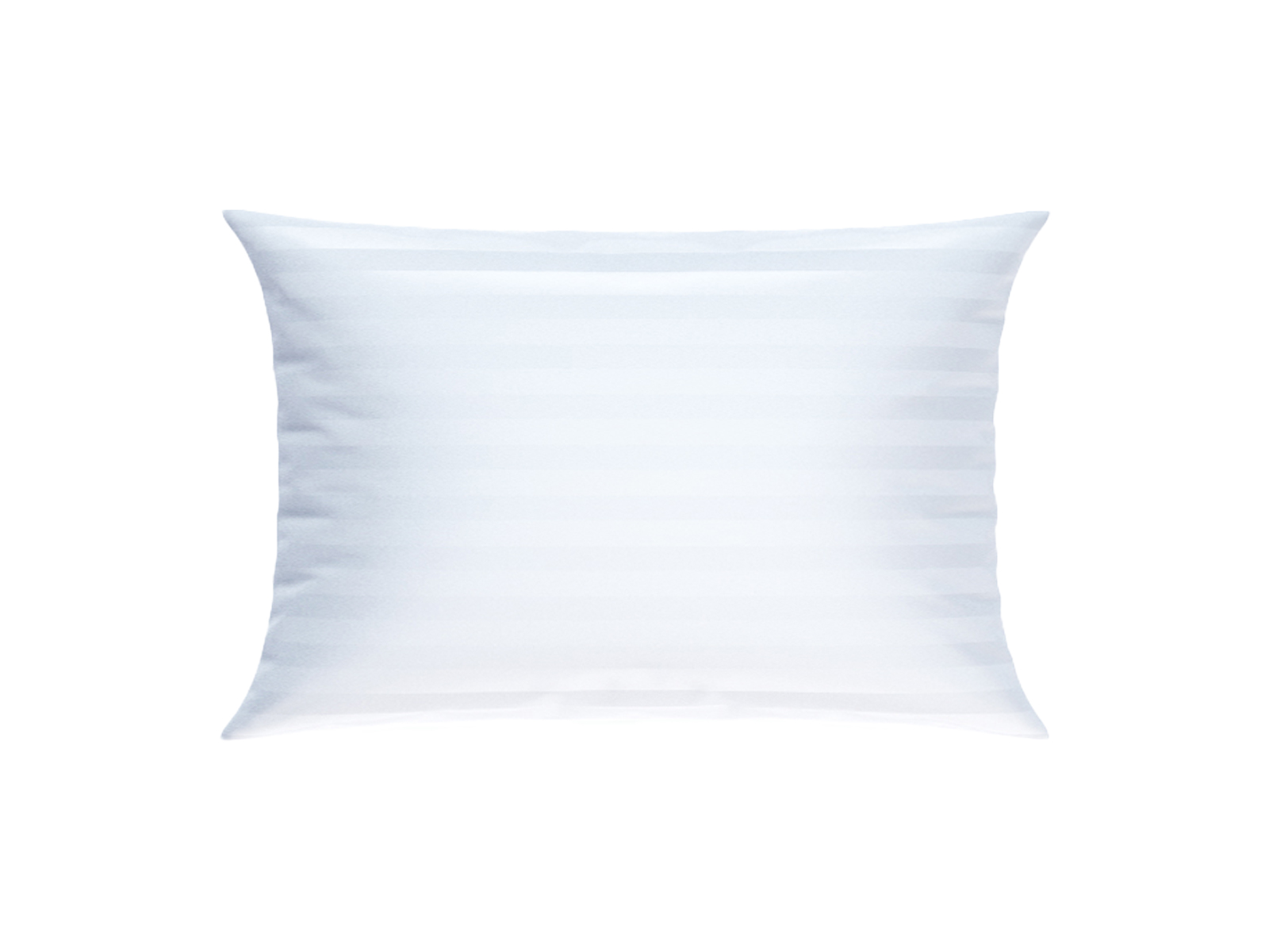 Pillow Case Premium Woven Cotton Sateen Stripe White Standart H 4/0
