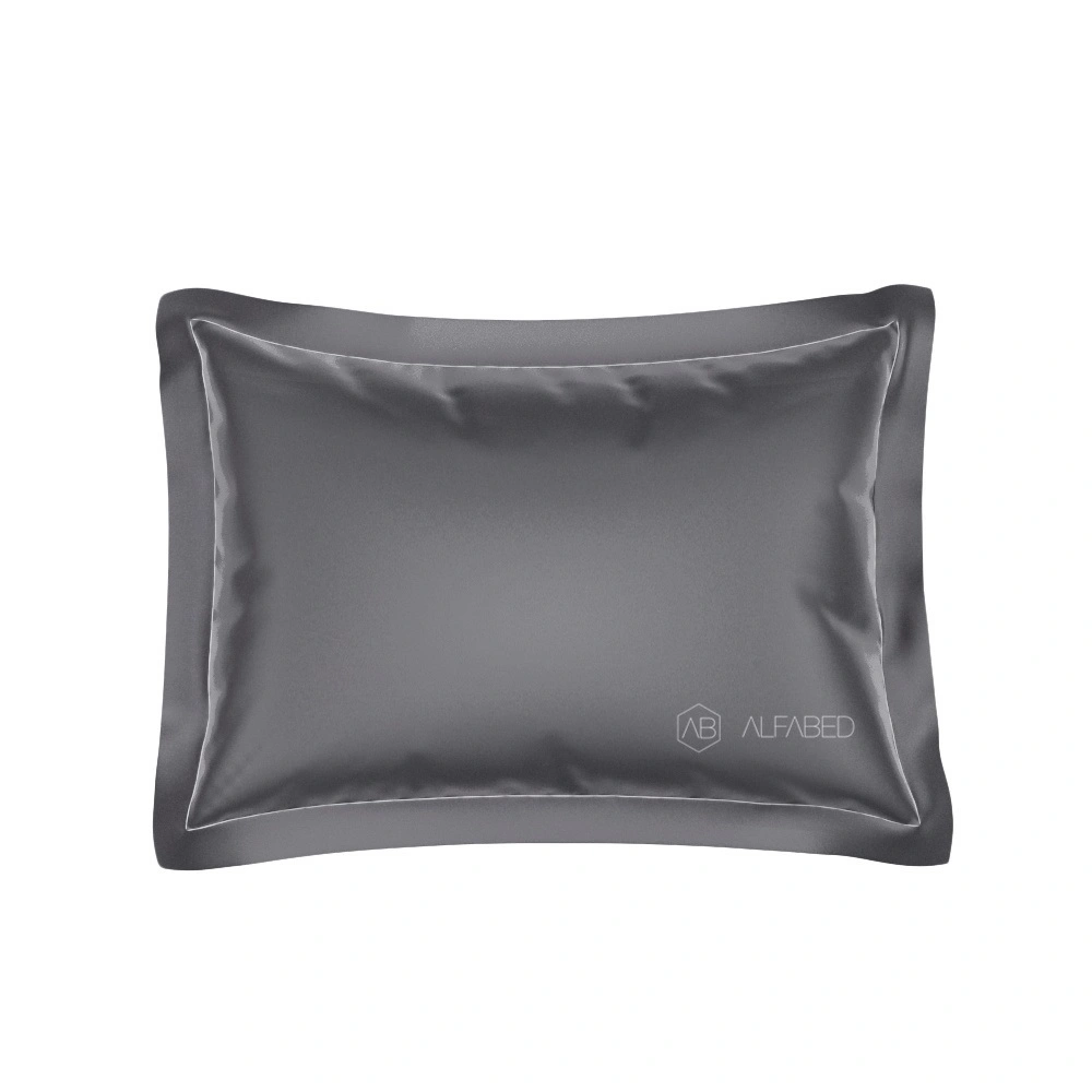 Pillow Case Royal Cotton Sateen Carbon 5/4