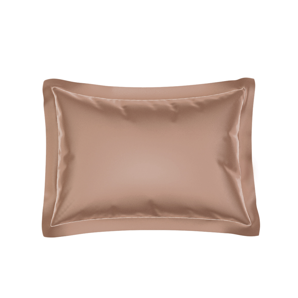 Pillow Case Egyptian Cotton Lux Satin 420TC Rose Gold 5/4