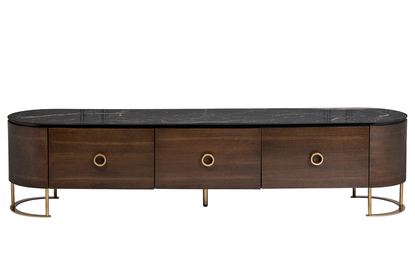 Тумба под ТВ коричневая 40AD-00099