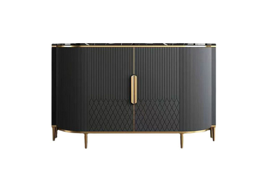 Комод черный 77IP-2310