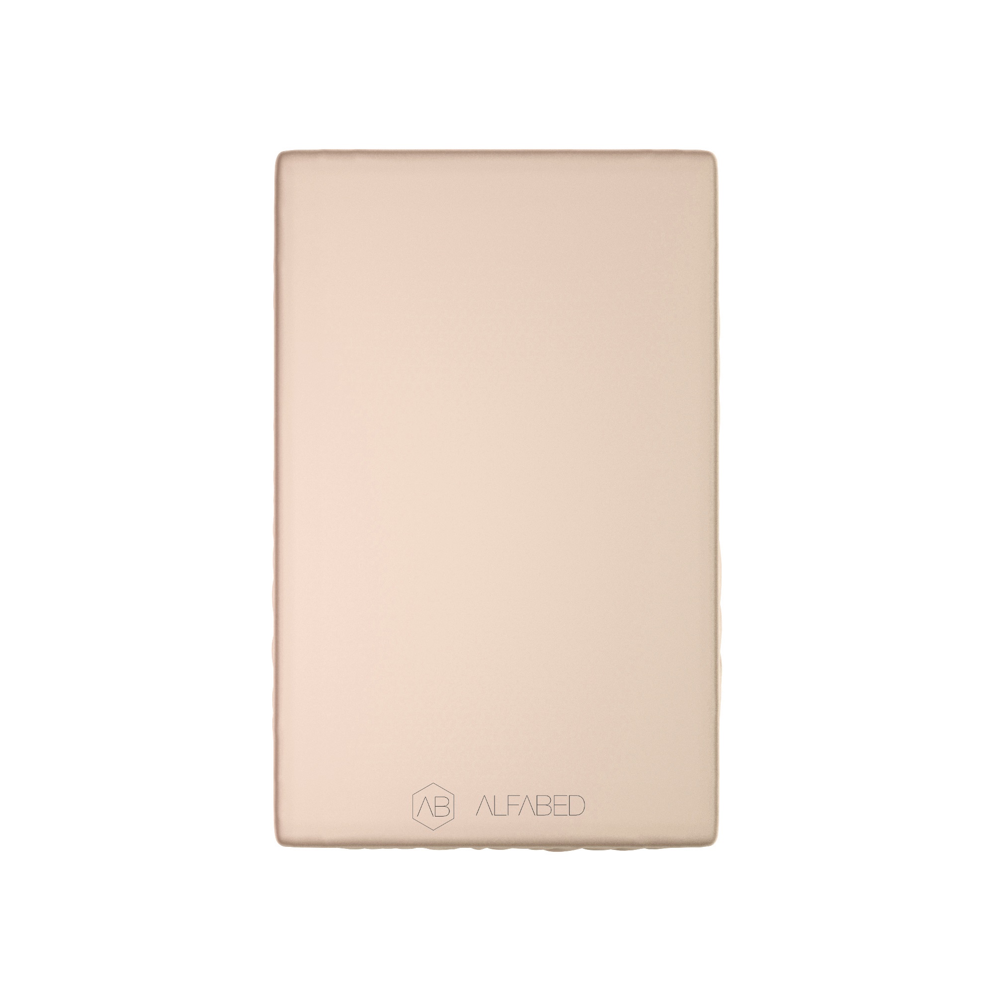 Uni sheet exclusive modal delicate rose h 0 bez rezinki