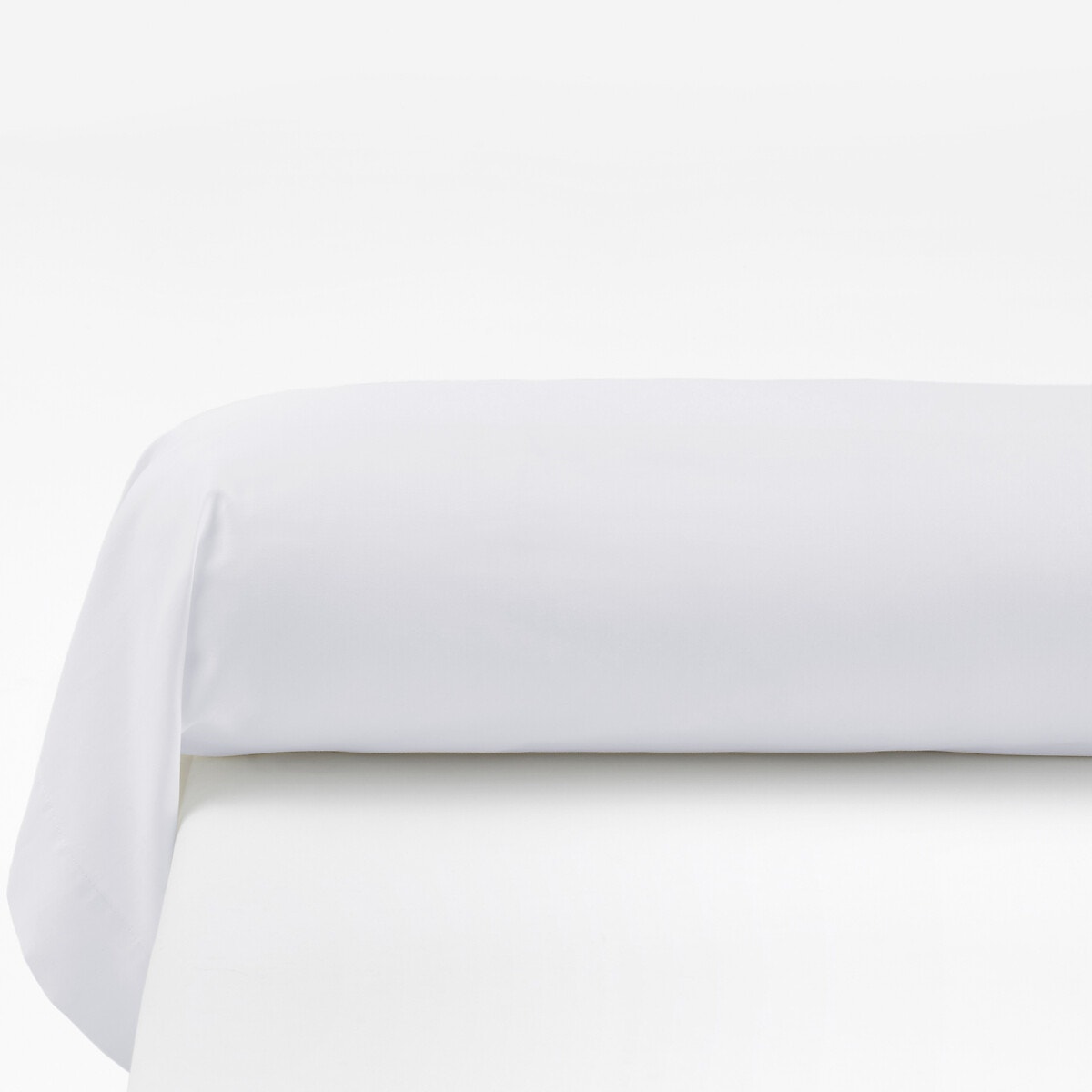 Pillow Case Premium Cotton Sateen White Roll Standart