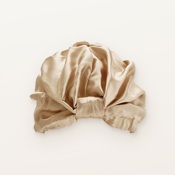 Turban 100% matase bej