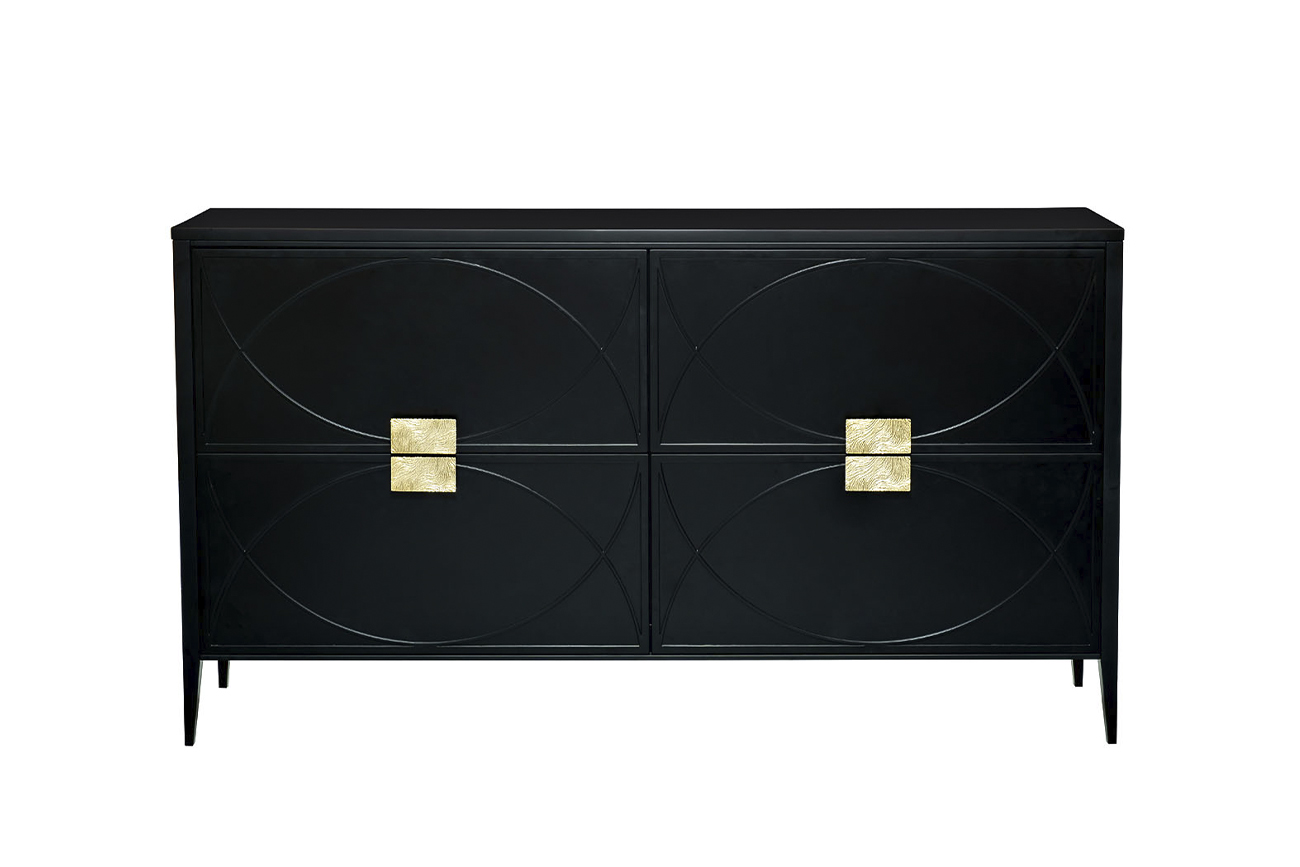 Piept de sertare negru 151sv-00001