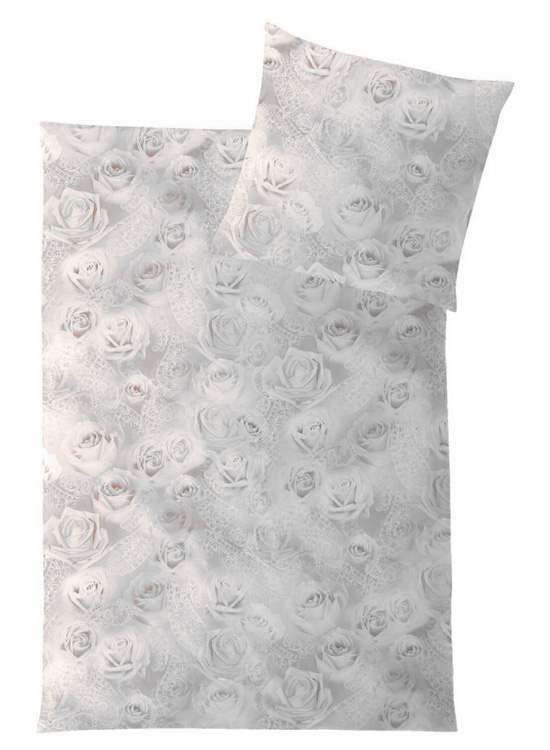 HEFEL Tencel noblesateen Wedding Silver