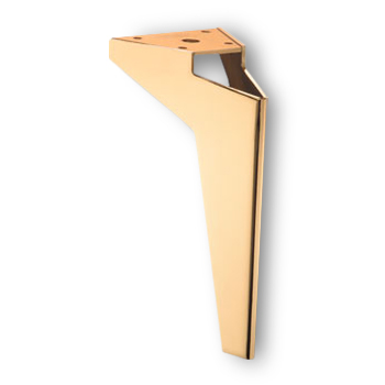 Picior de design de aur H 17.5 cm