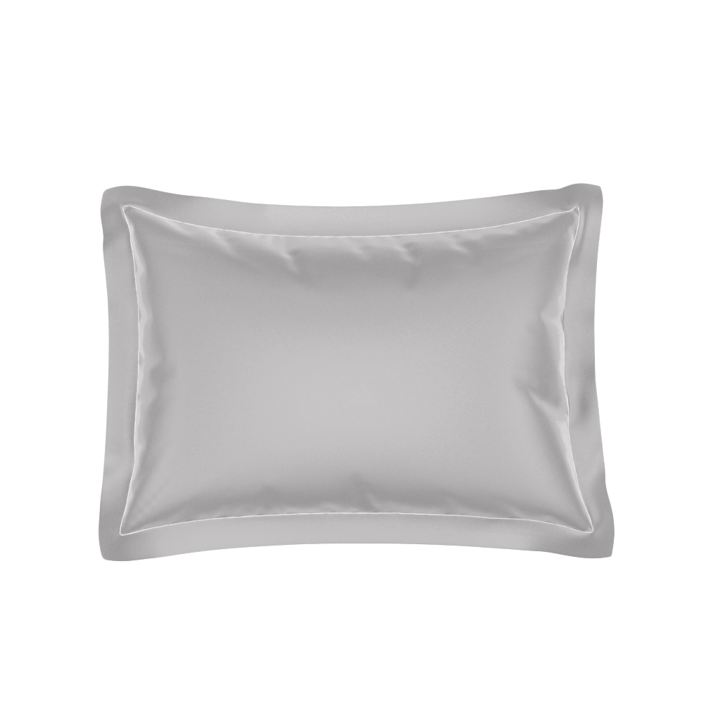Pillow Case Royal Cotton Sateen Cold Grey 5/4