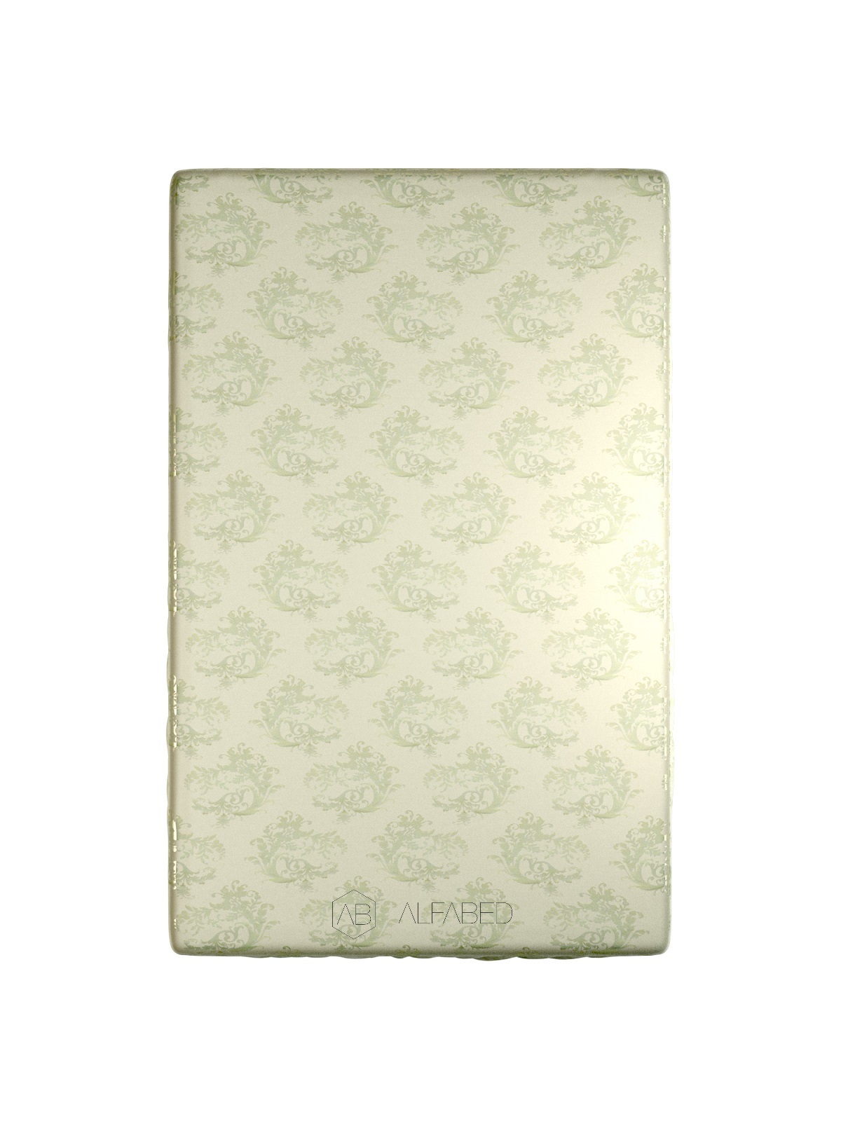 Cearshaf lux double face jacquard modal vineyard cream h 20