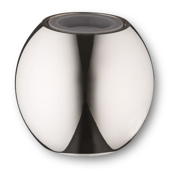 Picior Rotund Crom lucios H 7 cm