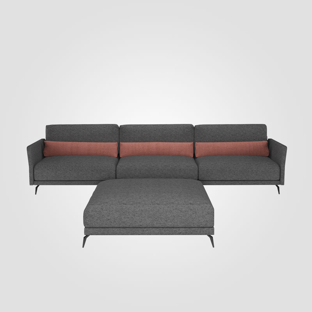 LINATE SOFA  OTTOMAN CW63