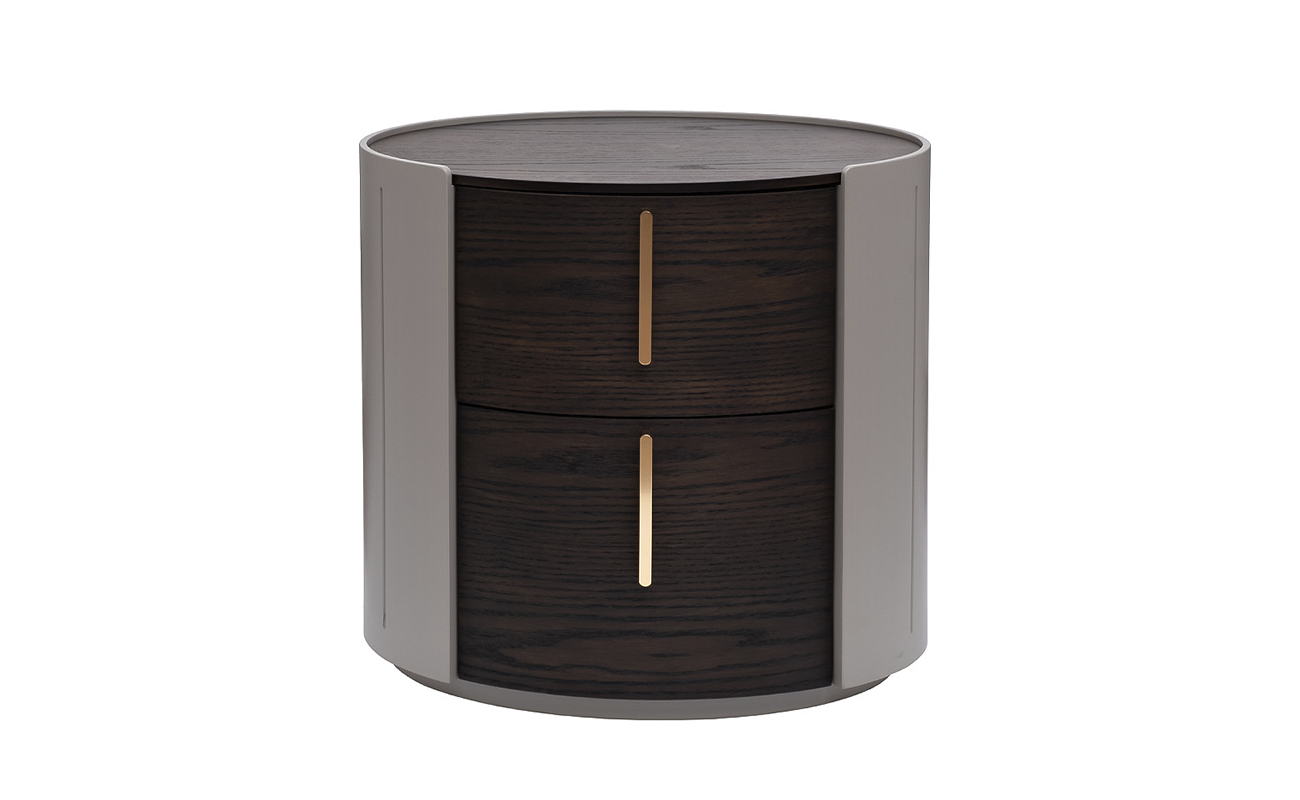Noptiera 2 sertare furnir inchis 77IP-30200