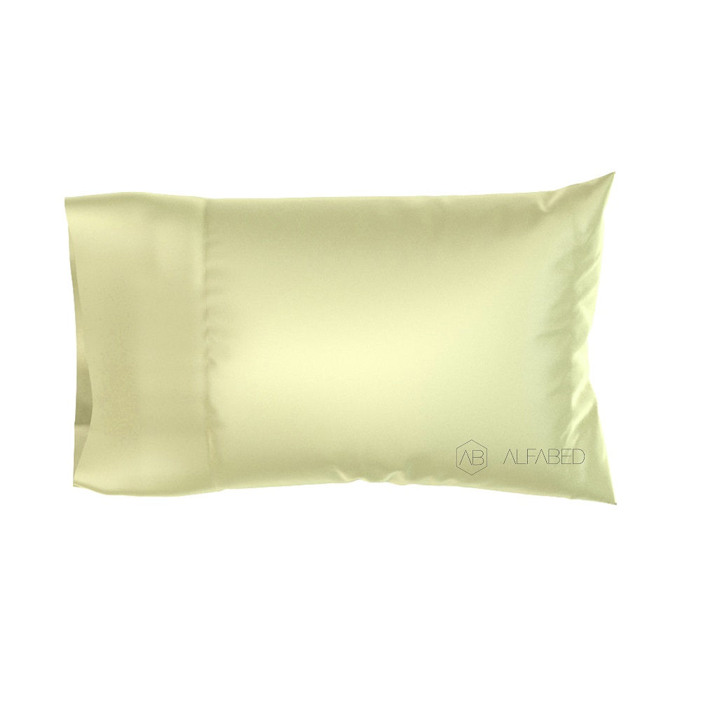Pillow Case Royal Cotton Sateen Citron Hotel H 4/0