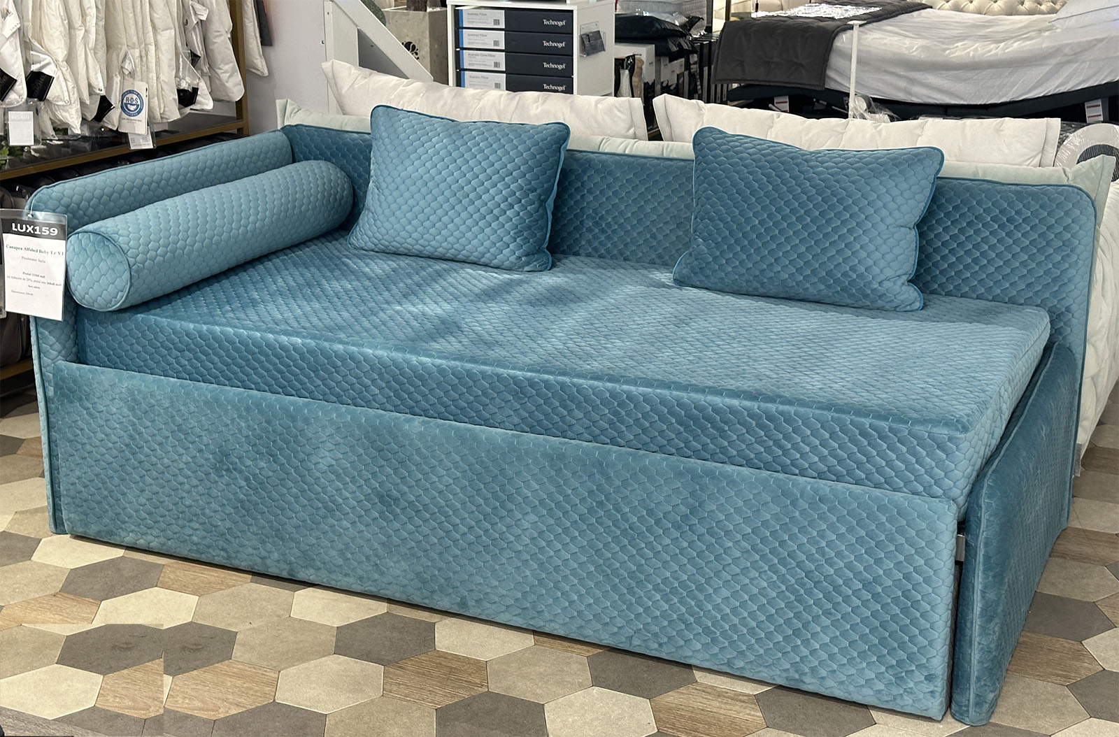 Alfabed Roxy Boby Style Left Side cu locul de dormit extensibil disponibil 	A1