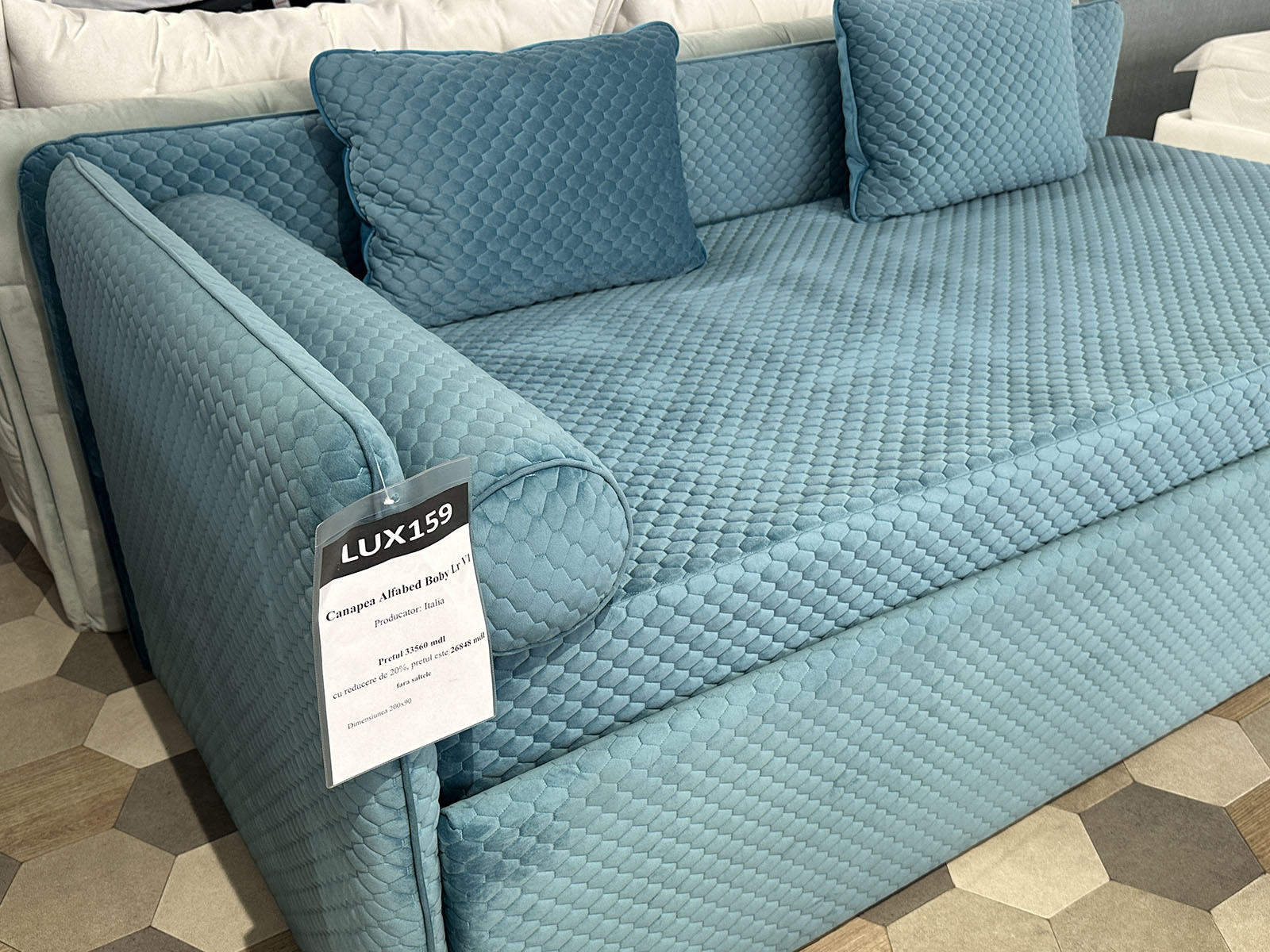 Alfabed Roxy Boby Style Left Side cu locul de dormit extensibil disponibil 	6