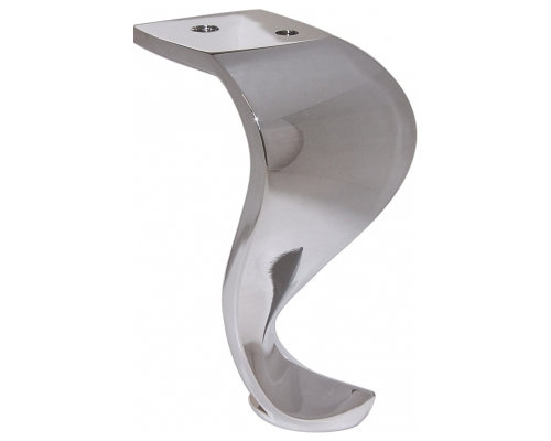 Picior stil clasic Crom lucios H 15 cm