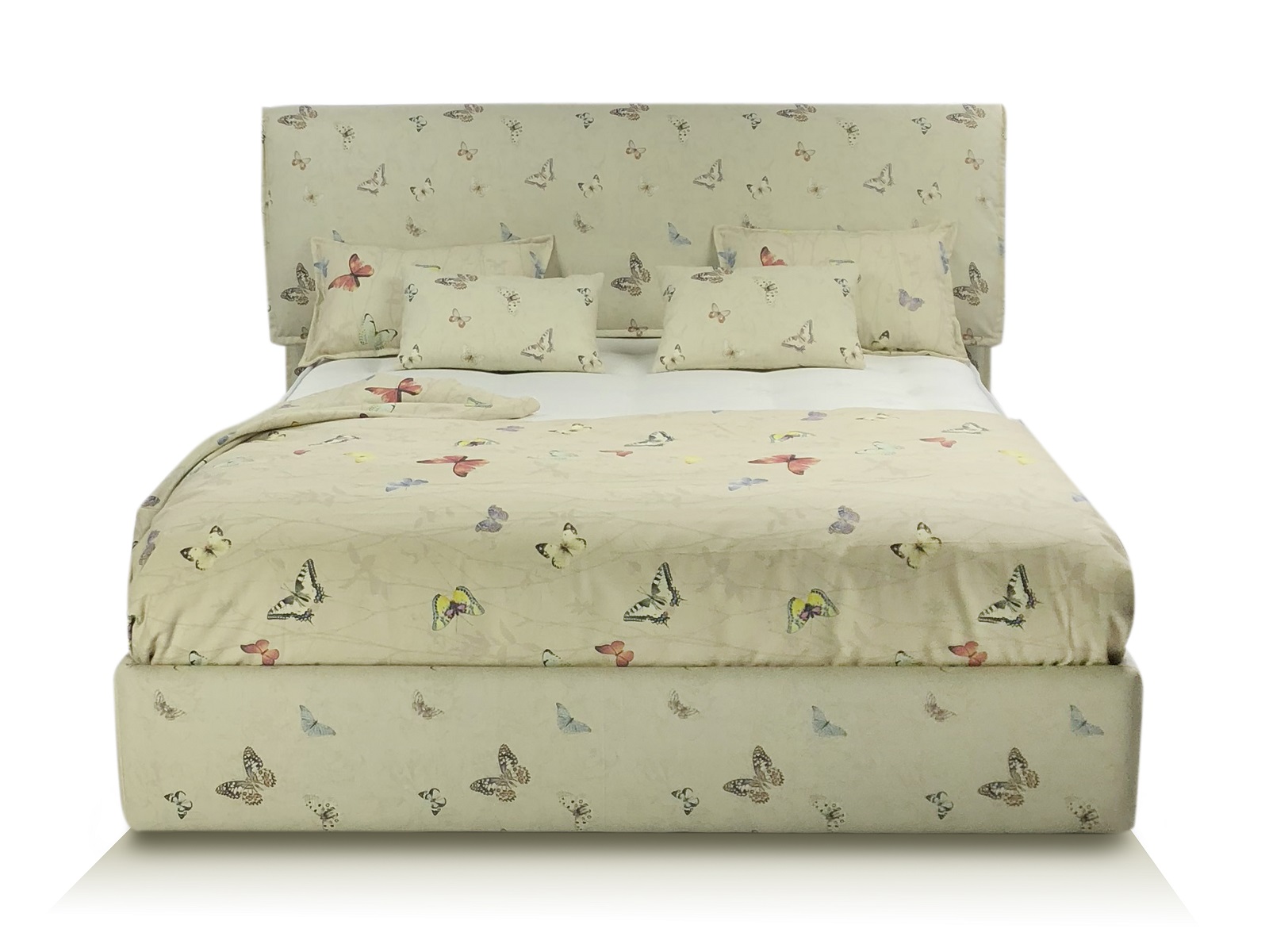 Patul alfabed city limited edition butterflies cu mecanism de ridicare7