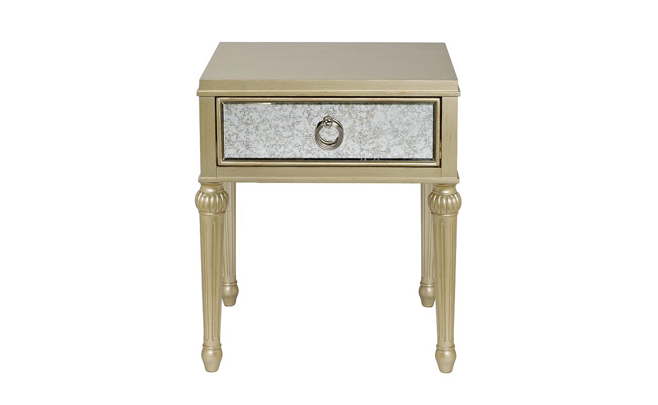 Тумба с зерк. отделкой с ящиком KFG1509