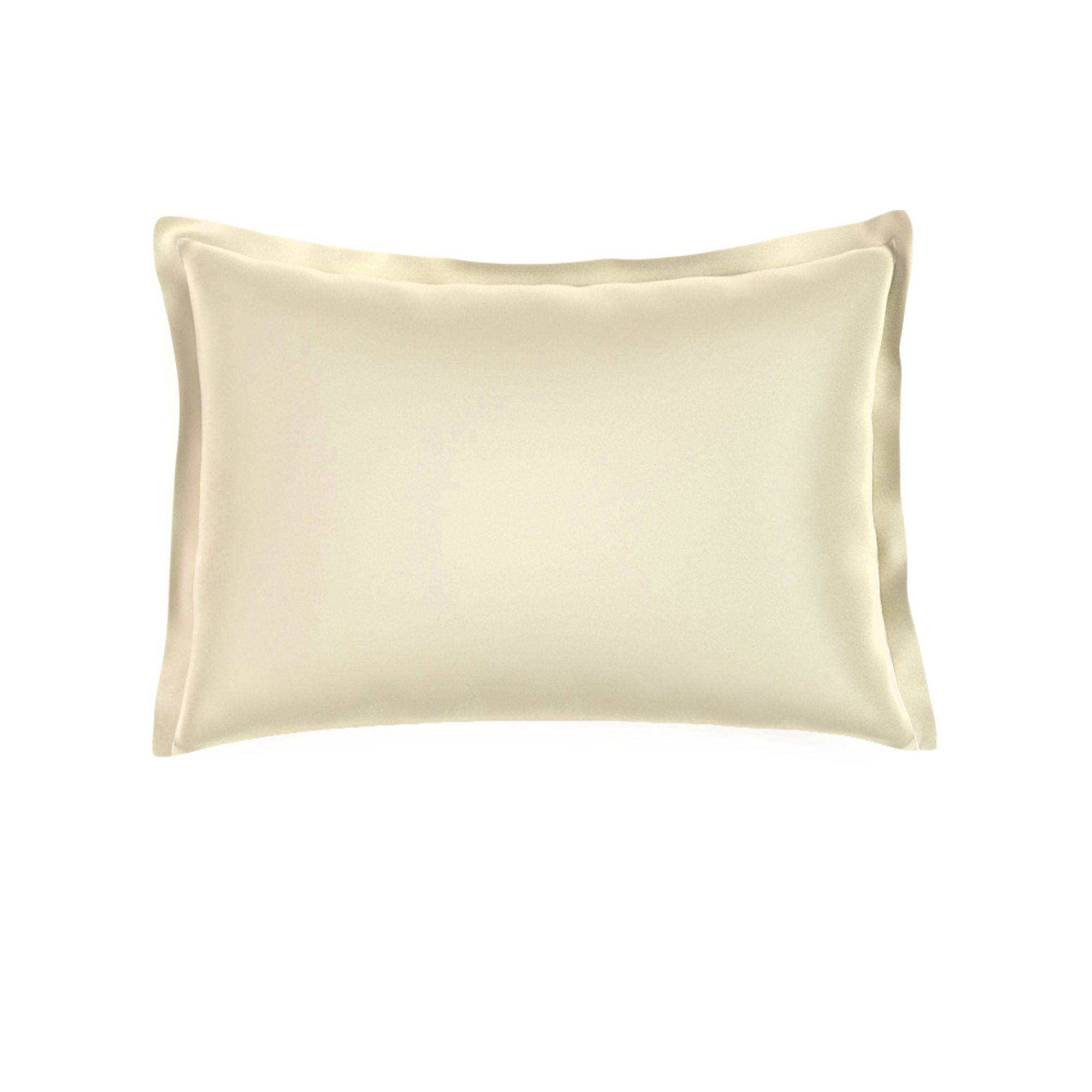Pillow Case Premium Cotton Sateen Cream 3/3