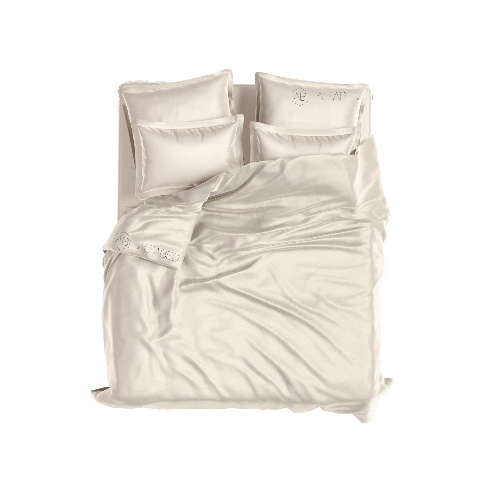 Set Royal Bumbac Sateen Trandafir Delicat