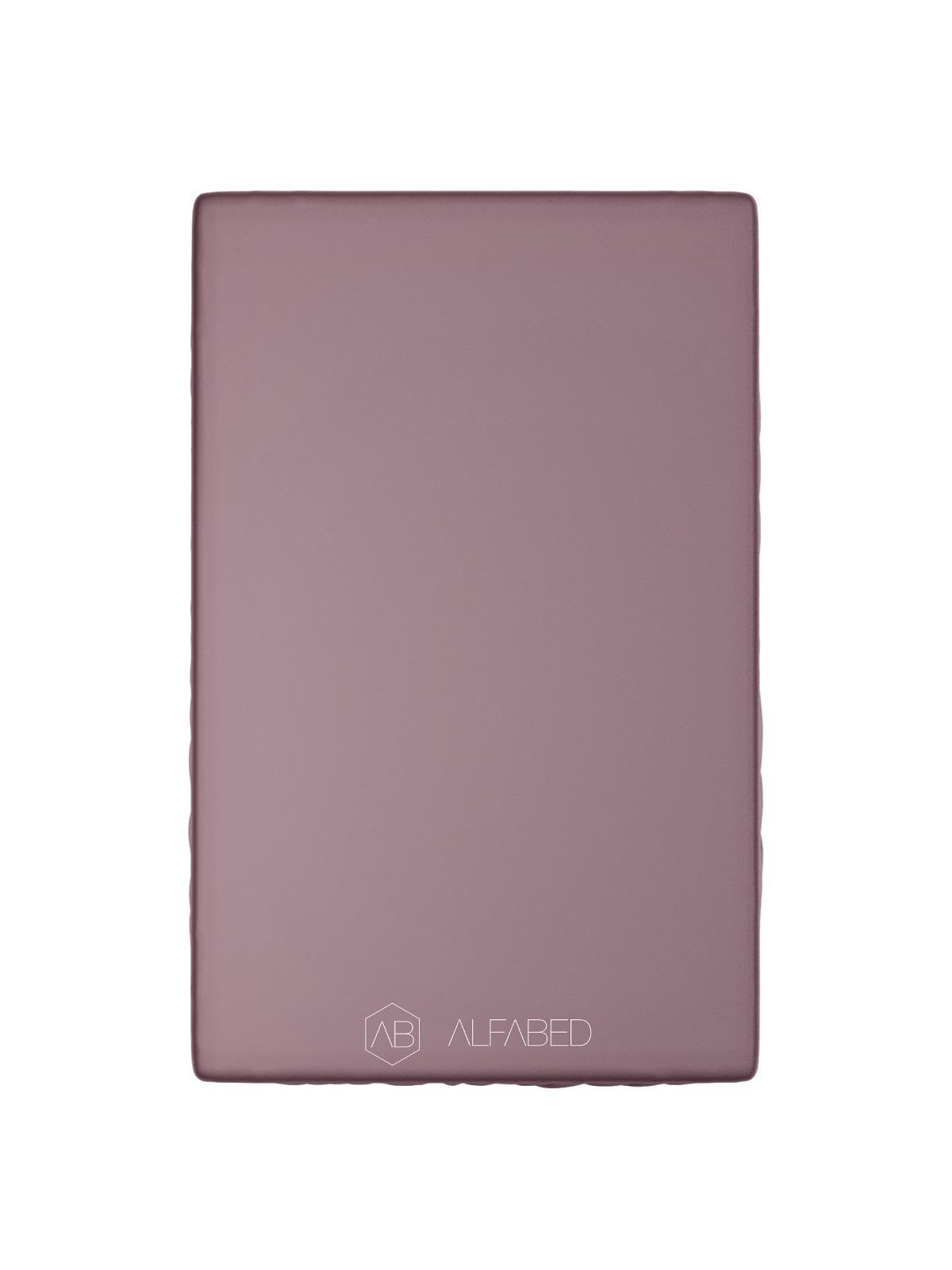 Uni sheet premium cotton sateen plum h 0 bez rezinki