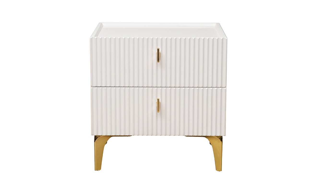Noptiera Doria, alb GD-00003