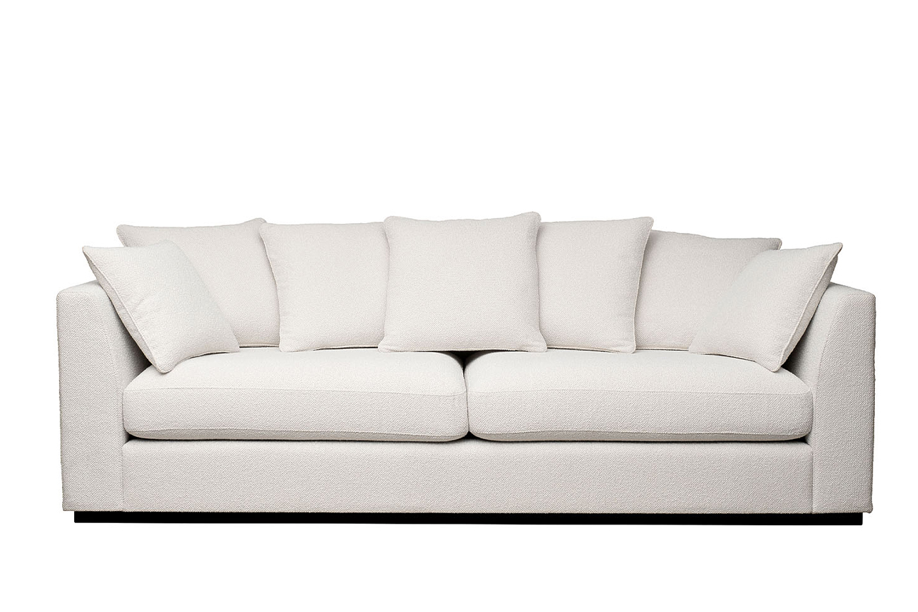 Диван Roberto трехместный, букле кремовый Flona SVBEG 