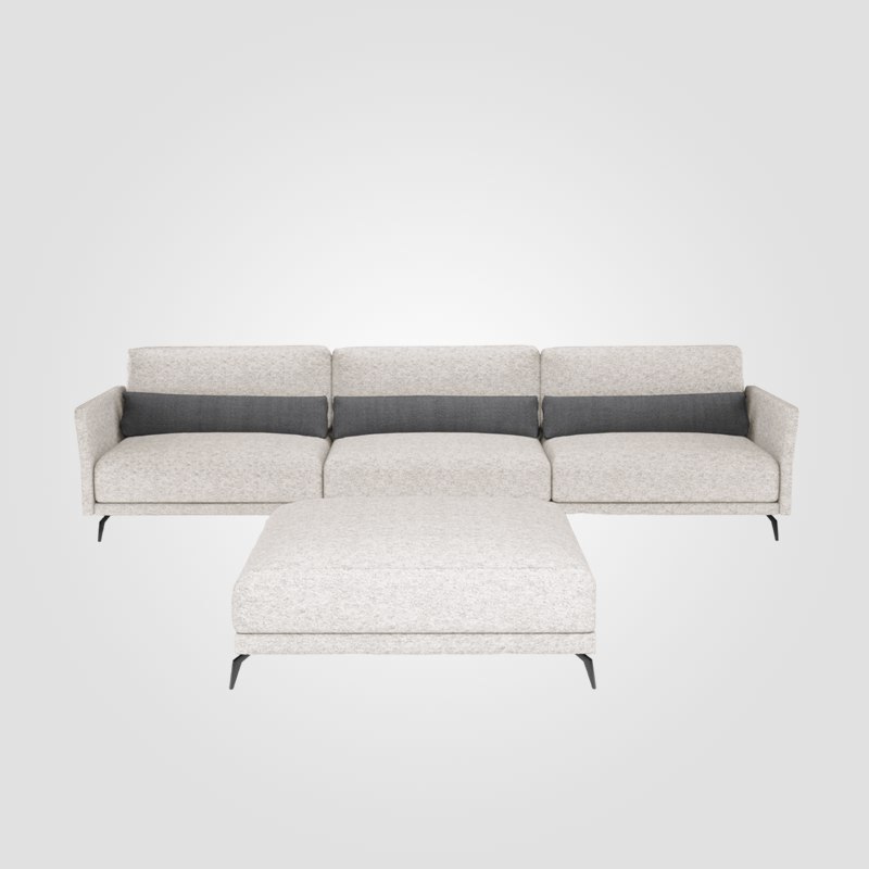 LINATE SOFA  OTTOMAN CJ-1