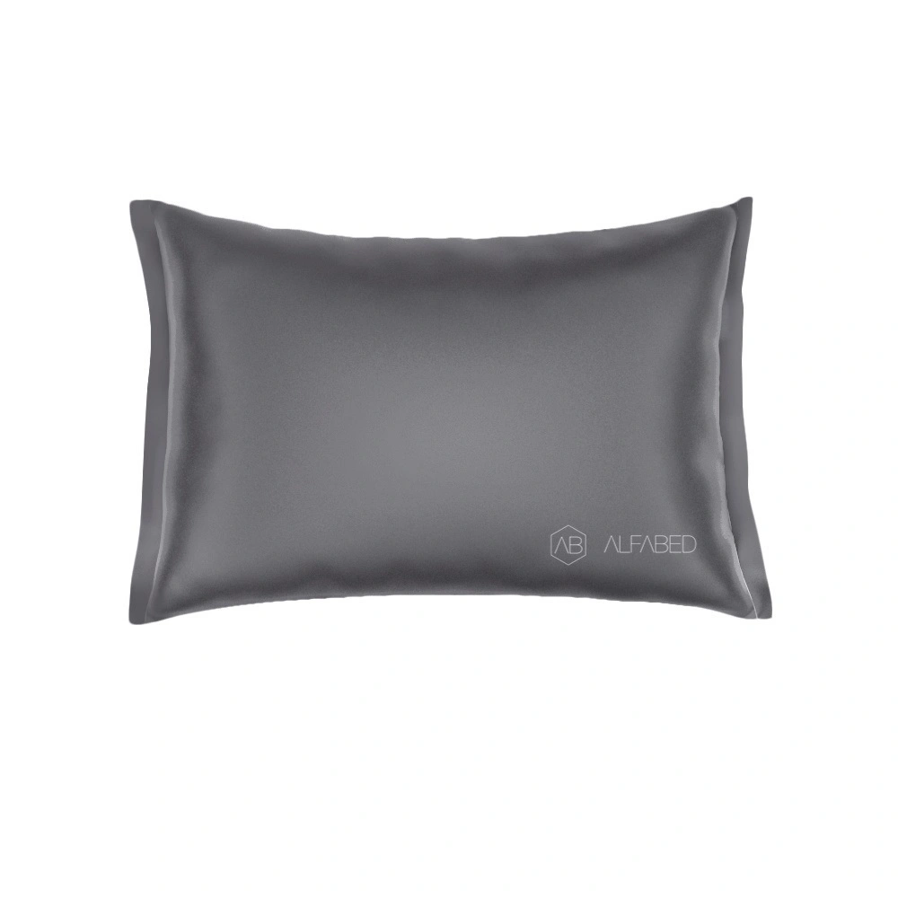 Pillow Case Royal Cotton Sateen Carbon 3/2