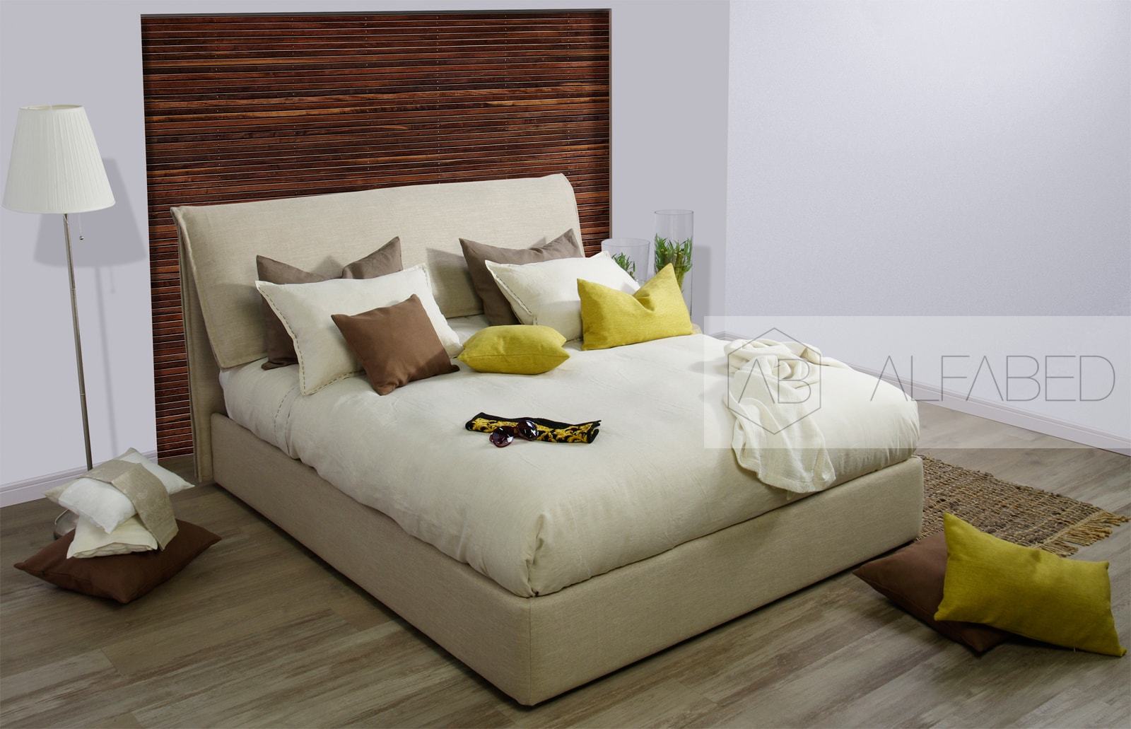 Patul alfabed city limited edition provence birds cu mecanism de ridicare15