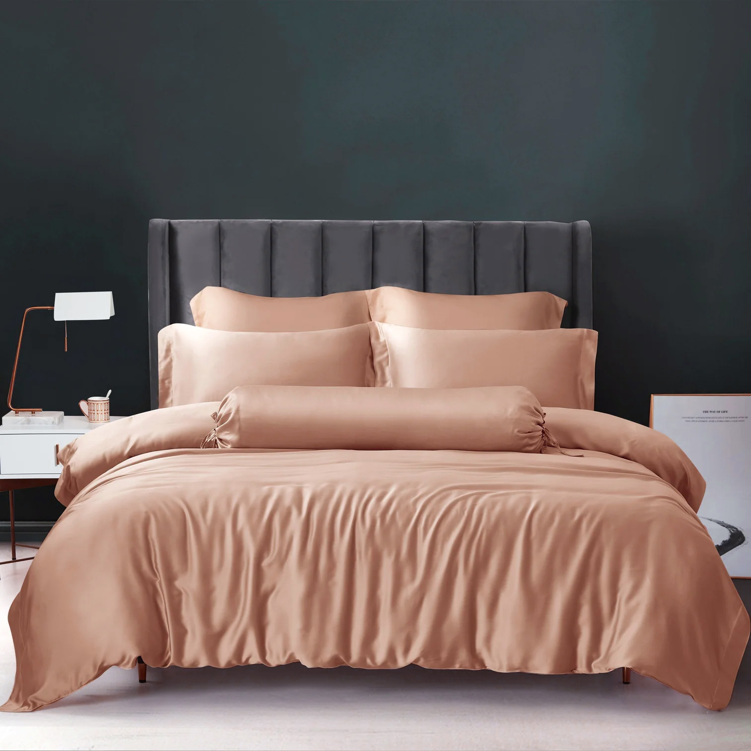 ALFABED Exclusive Modal Rose Petal
