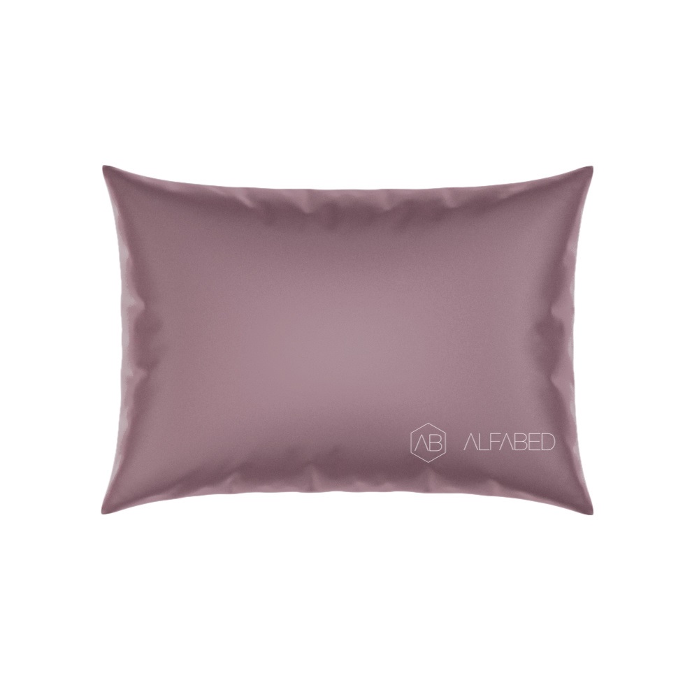 Pillow Case Premium Cotton Sateen Plum Standart 4/0
