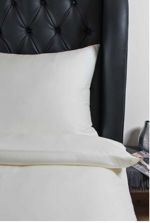 HEFEL Tencel noblesateen Uni Off-white