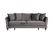 Товар Диван Sorrento 230M трехм. раскл.,велюр сер.Н-Йорк112 230*101*86 добавлен в корзину