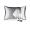 Pillow Case 100% Silk Sparkling Silver 3580451