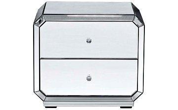 Тумба прикроватная зеркальная 588*424*505 KFC939