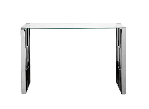 Консоль прозр.стекло/хром 47ED-08200