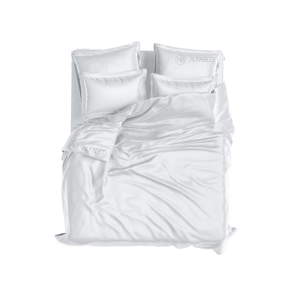 Set Premium Cotton Sateen White