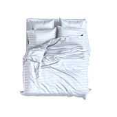 Товар Set Premium Woven Cotton Sateen Stripe White добавлен в корзину 